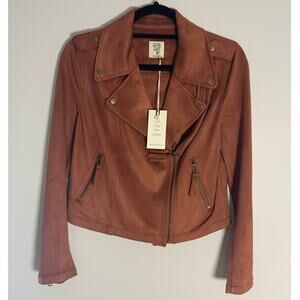 Good Hart‎ Faux Suede Jacket NWT size small